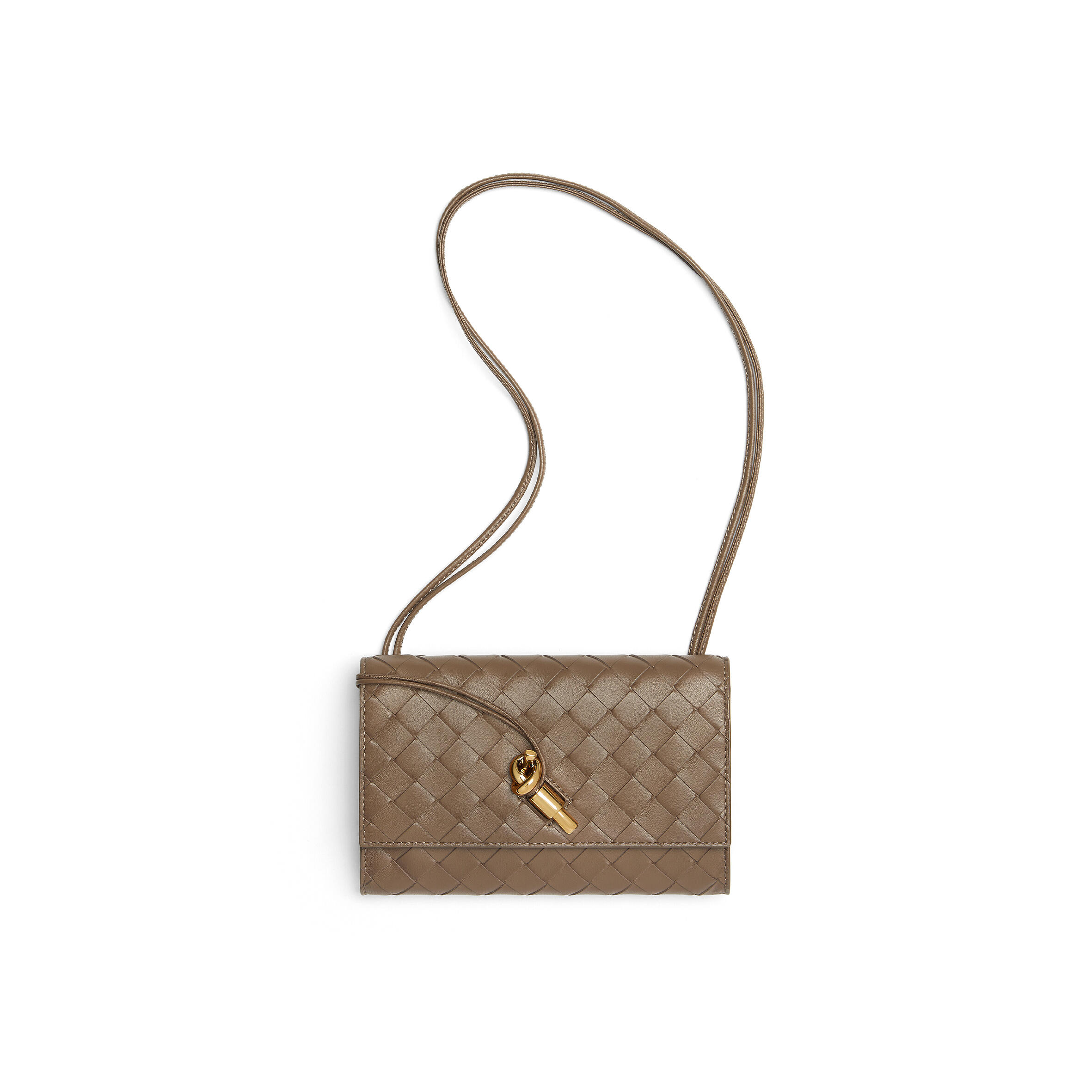 BOTTEGA VENETA ANDIAMO POUCH ON STRAP 836940VCPP22360 (19*12.6*2cm)